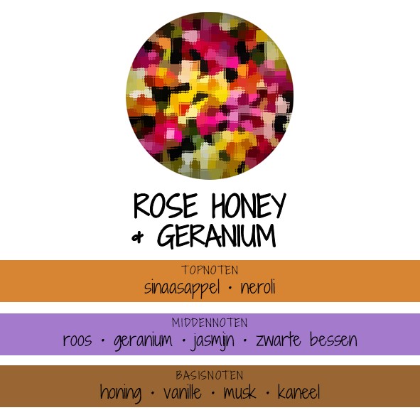 ROSE HONEY <br>& GERANIUM