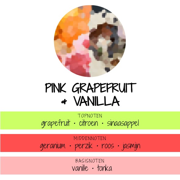 PINK GRAPEFRUIT<br>& VANILLA